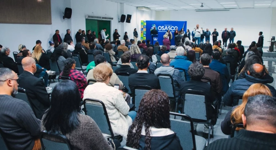 Osasco empossa 200 novos membros do Conselho Gestor de Saúde para o biênio 2025-2027