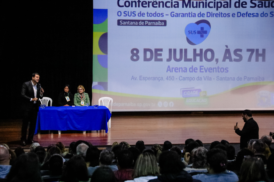 Santana de Parnaíba promove a 10ª Conferência Municipal de Saúde