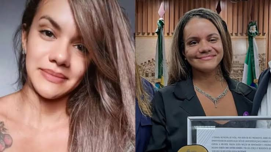 Juliana Soares, sobrevivente de agressão brutal, recebe honraria e transforma dor em luta