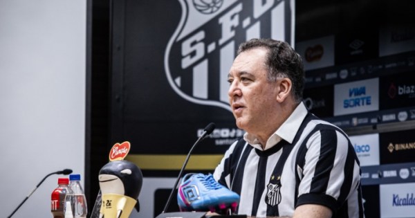 Marcelo Teixeira pede confiança à torcida e nega crise no Santos