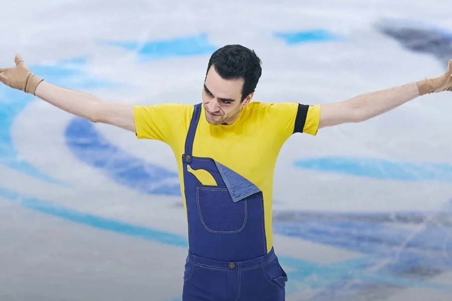 Patinador Conquista Direito de Usar Trilha dos Minions nos Jogos de Inverno