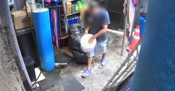 Vídeo mostra homem preparando mistura de cloro em piscina onde mulher morreu em SP